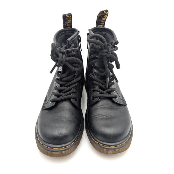 Dr. Martens AirWair 1460 Lace Up Boots Round Toe Kids' Black Size US11 EU28 - Picture 10 of 11